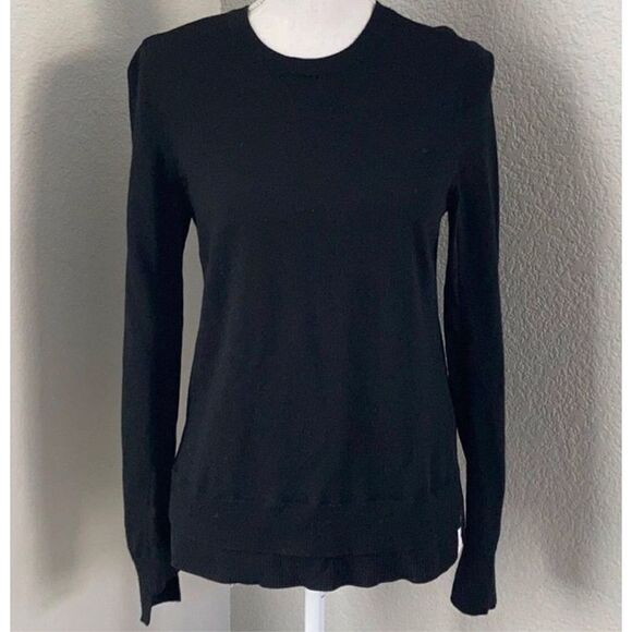 Rag & Bone 100% Merino Wool Knit Long Sleeve Lightweight Sweater Size Medium - Picture 1 of 9
